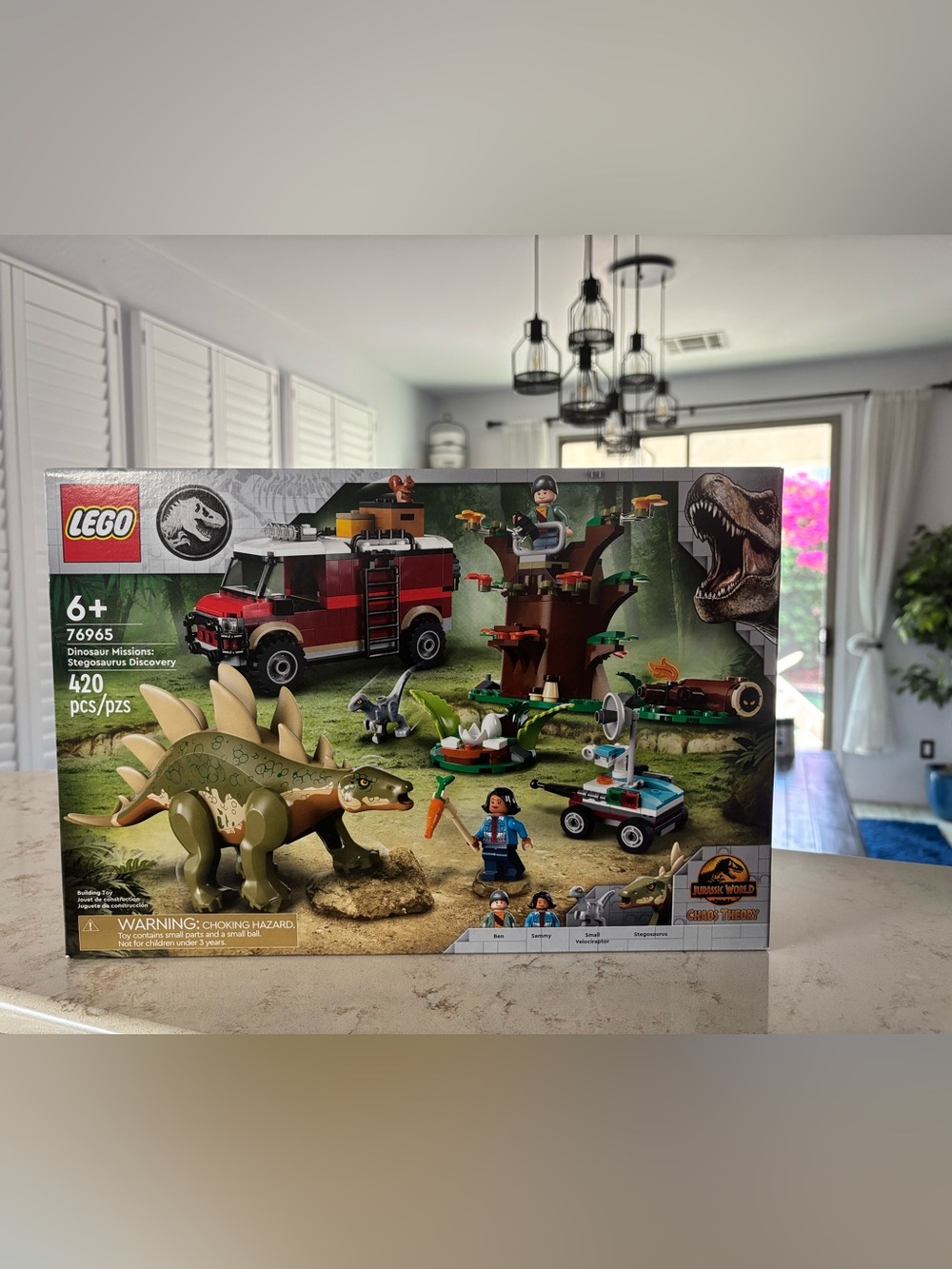 LEGO Jurassic World Dinosaur Missions Stegosaurus Discovery (76965) Sealed